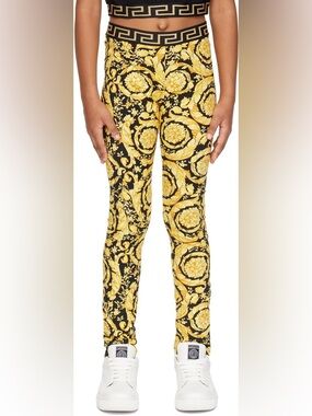 Versace Kids Barocco Leggings!